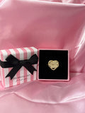 HK Nugget Heart Ring