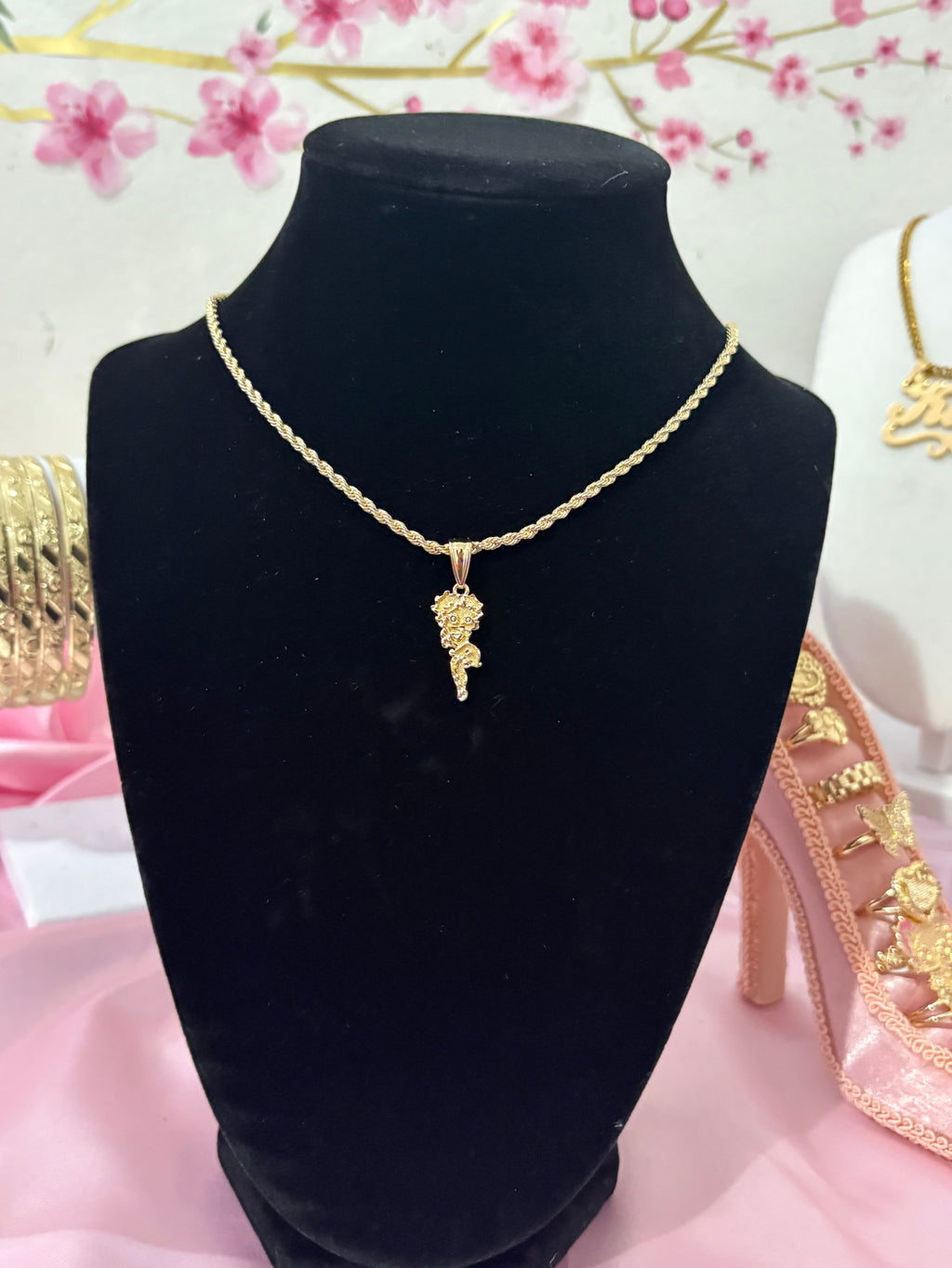 Betty Boop Body Necklace