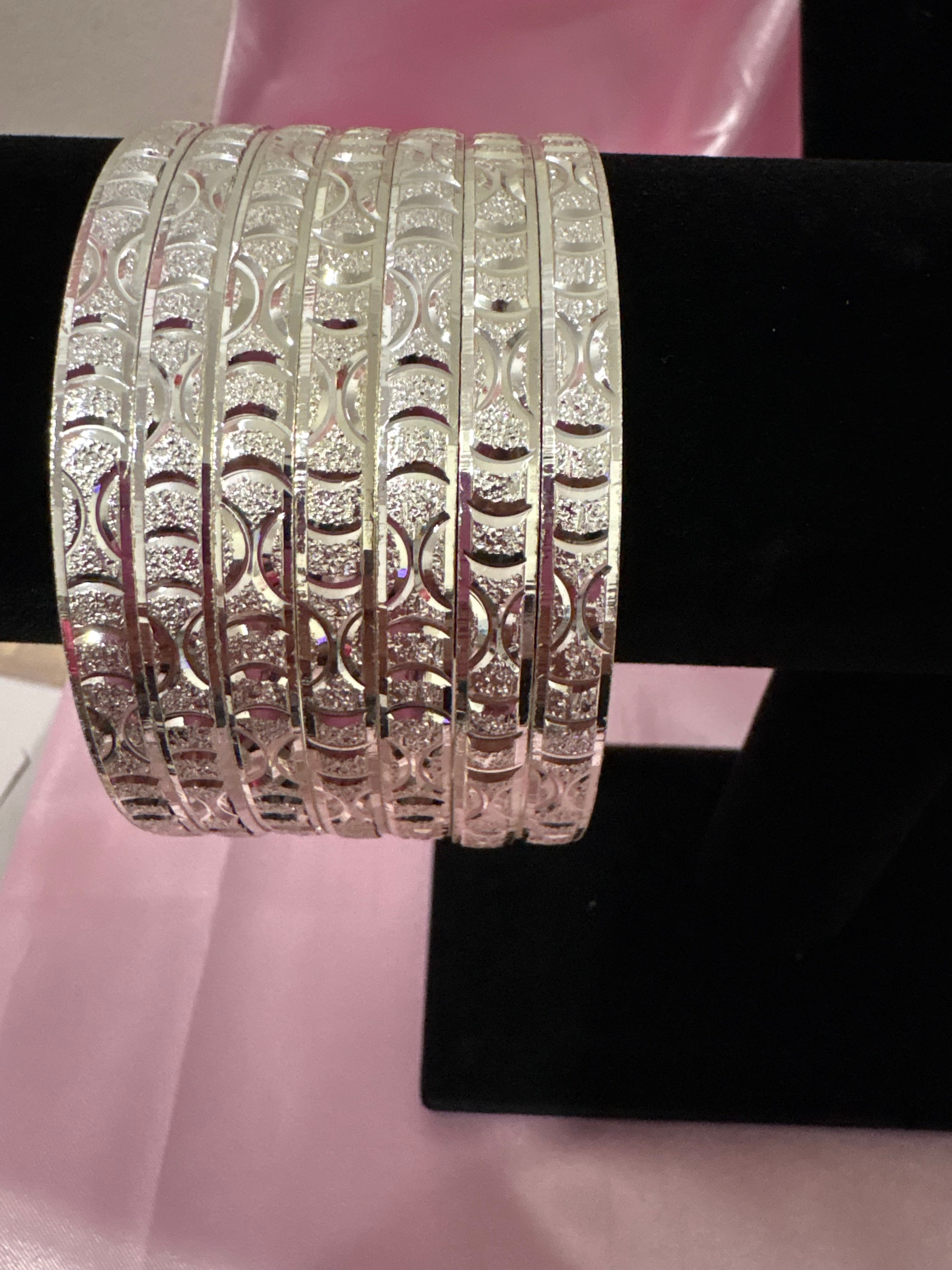 Silver Plated Bangles