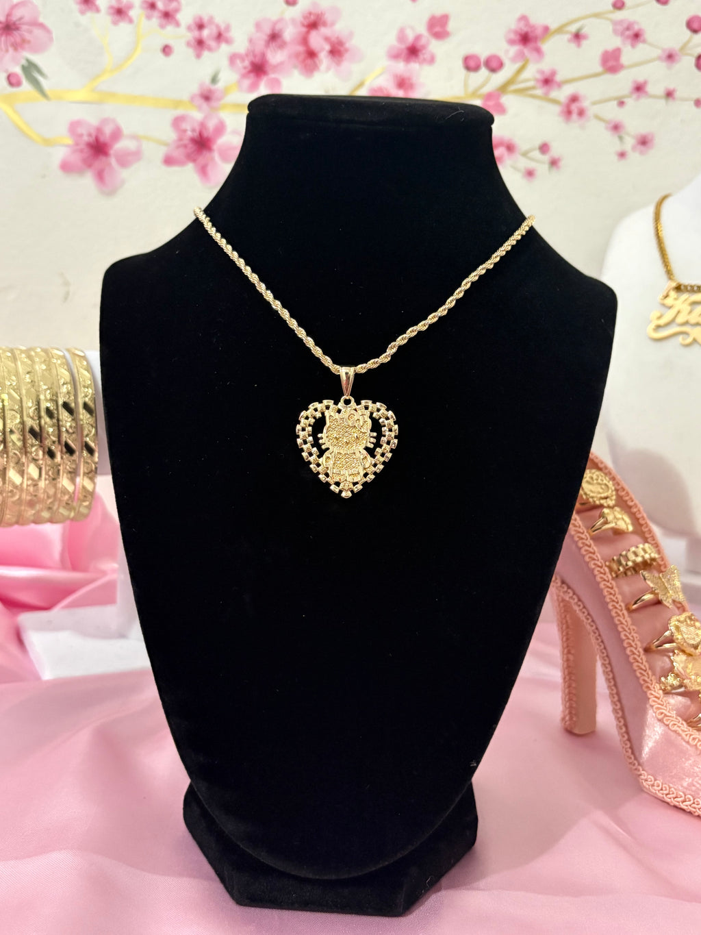 HK Heart Necklace