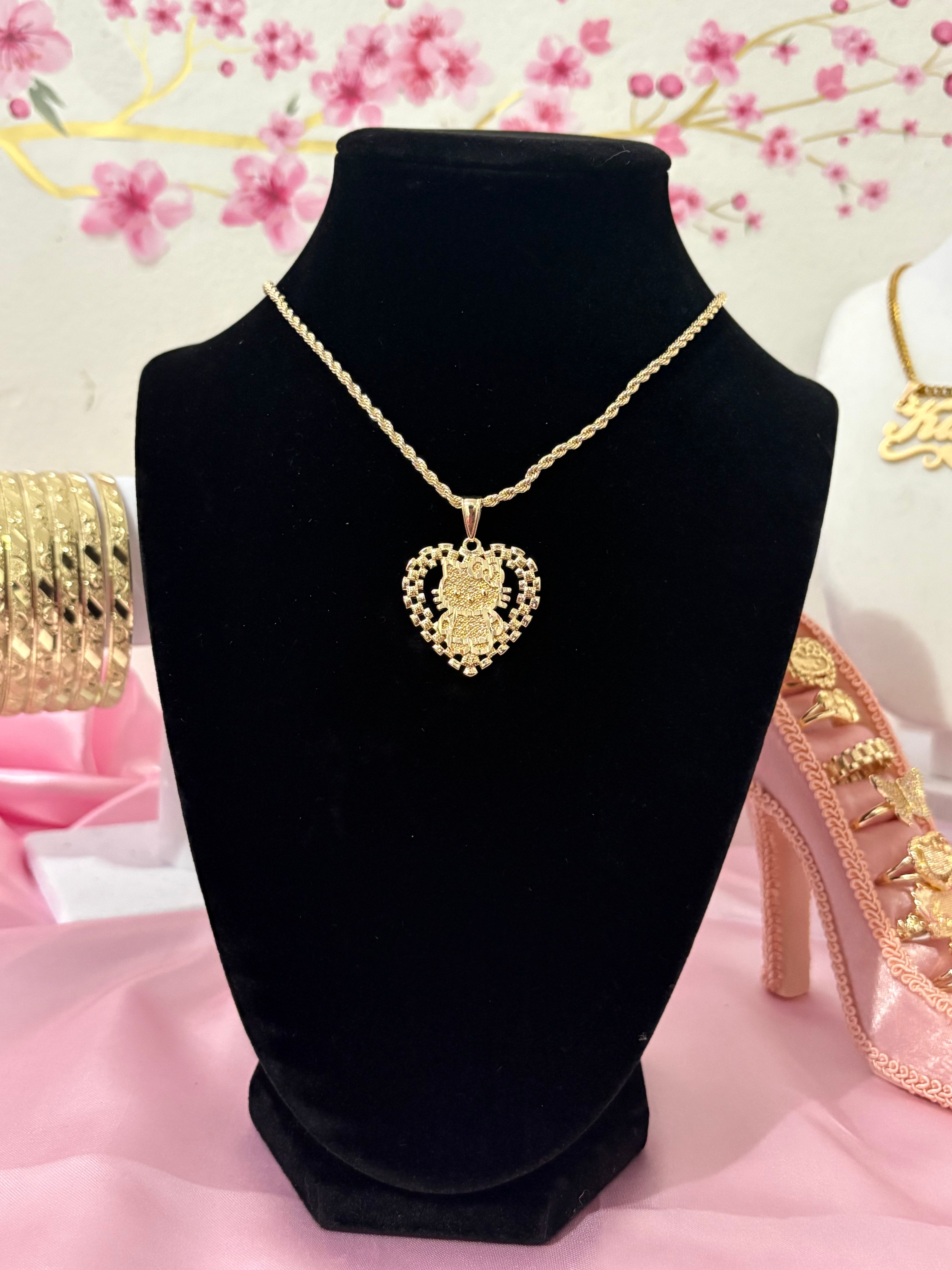 HK Heart Necklace