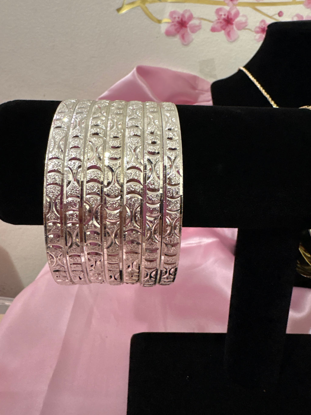 Silver Plated Bangles