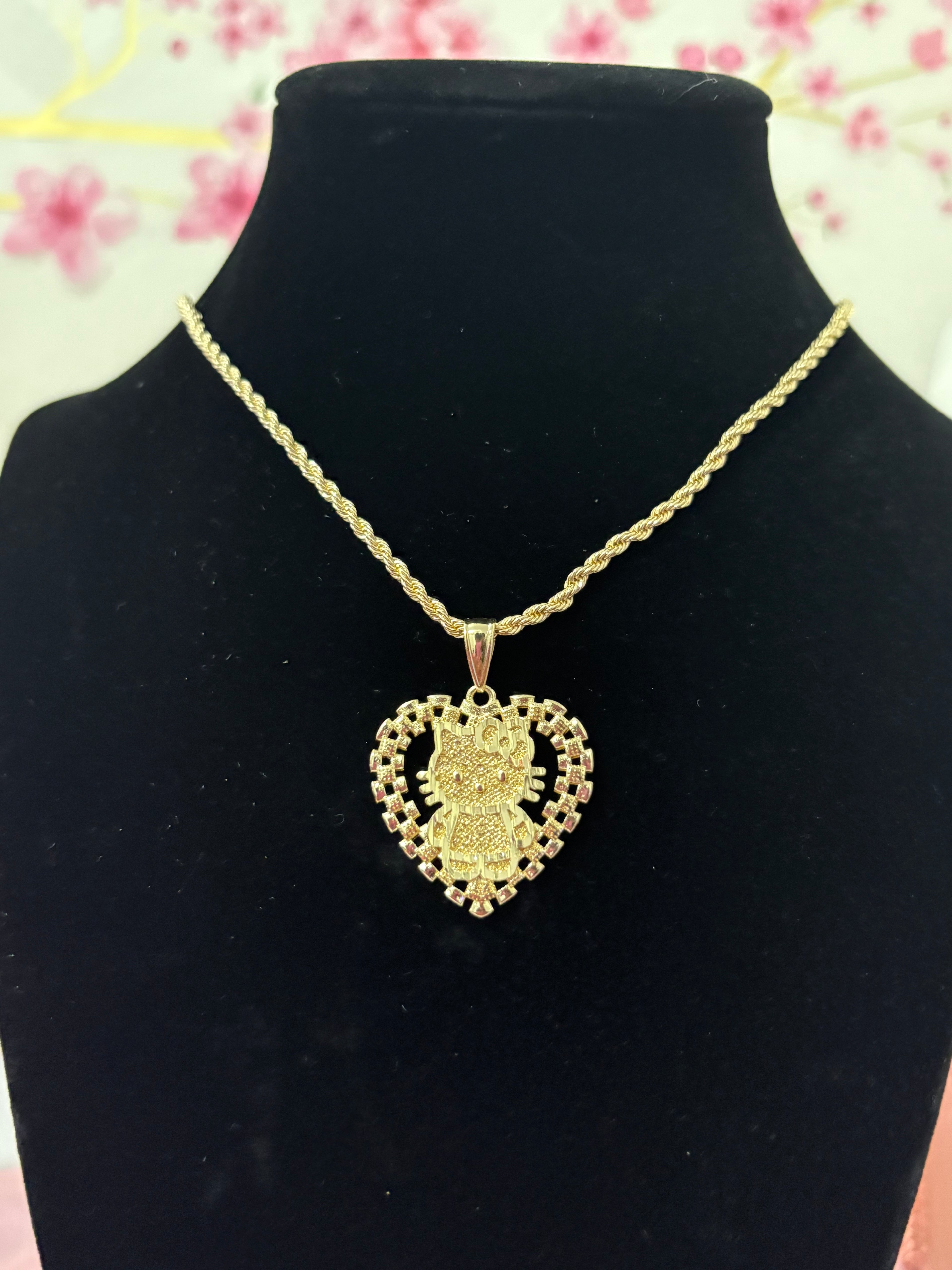 HK Heart Necklace