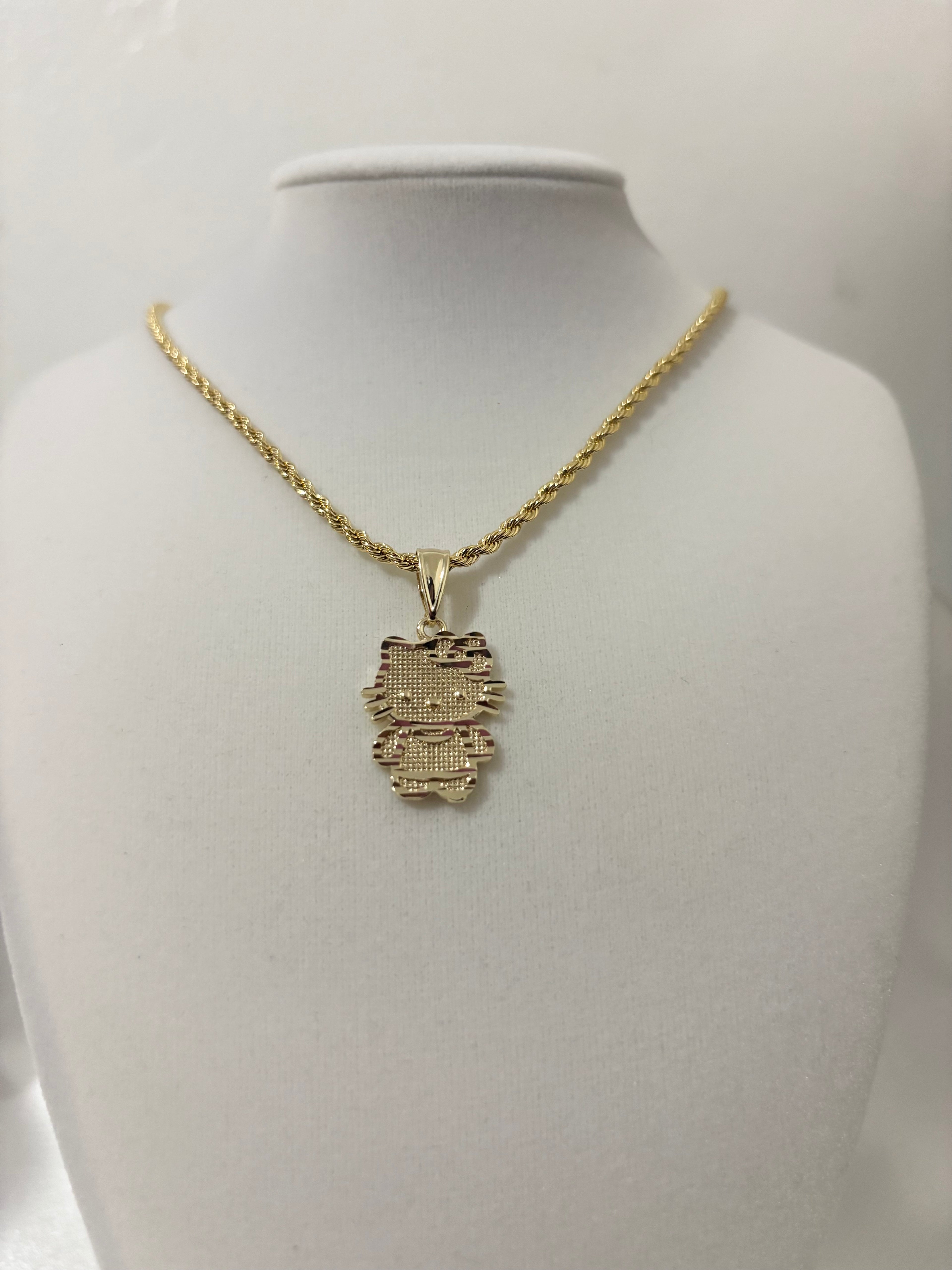 Hk Gold Full Body Necklace