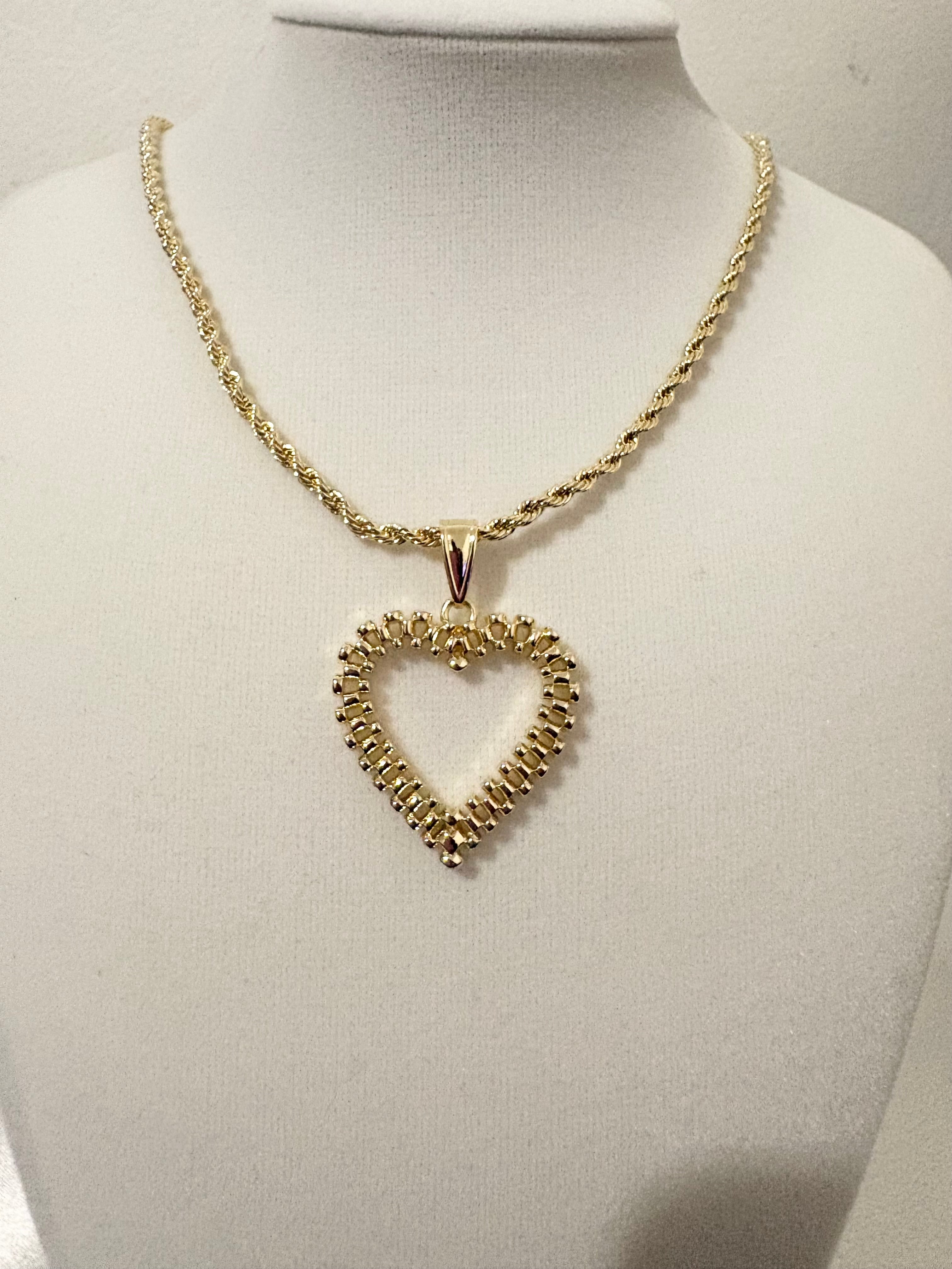Rolx Heart Necklace