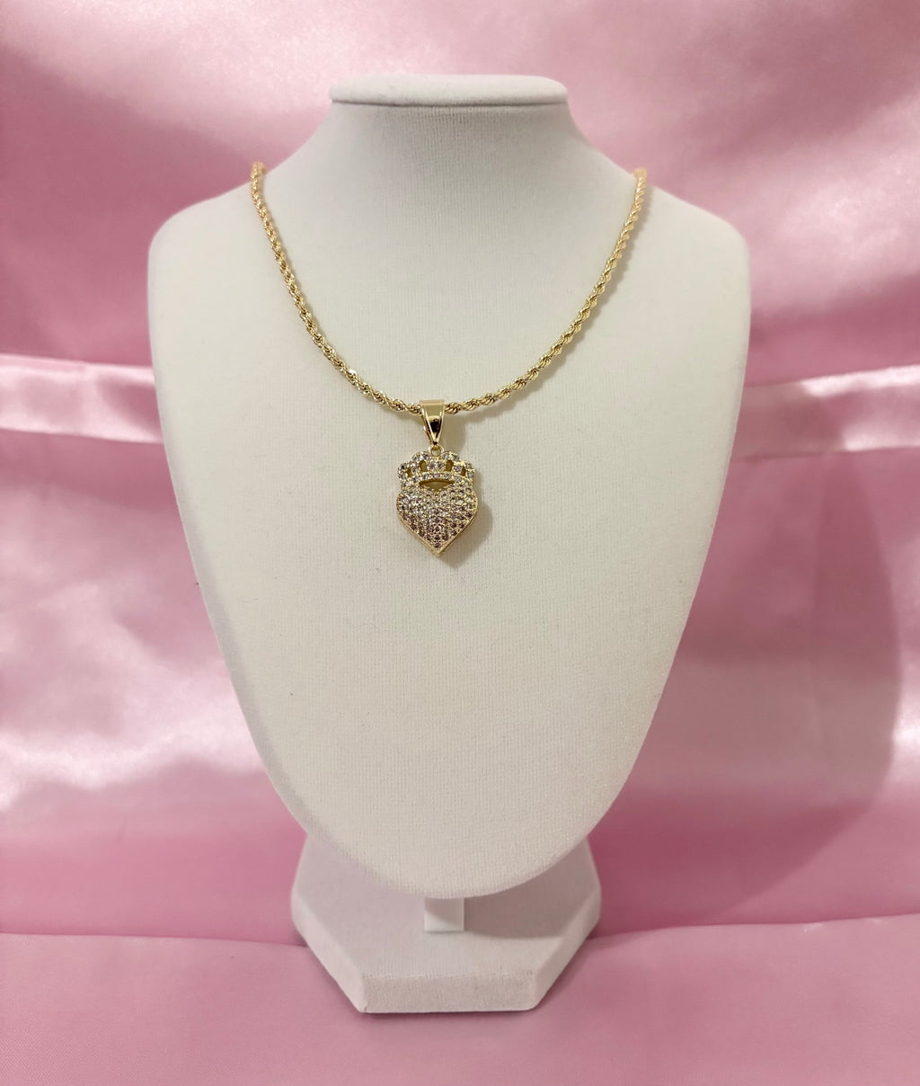 Princess Crown Necklace