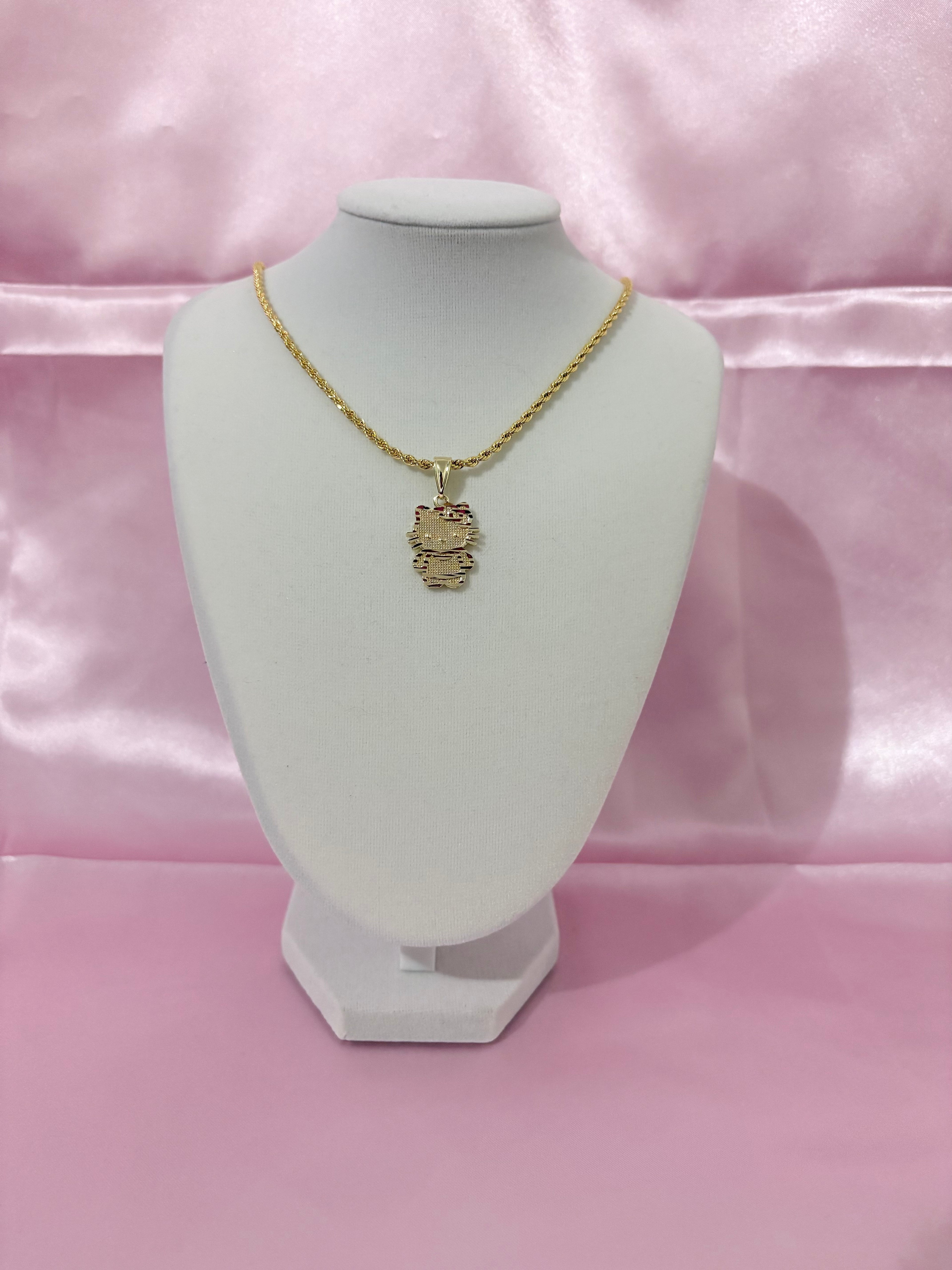 Hk Gold Full Body Necklace