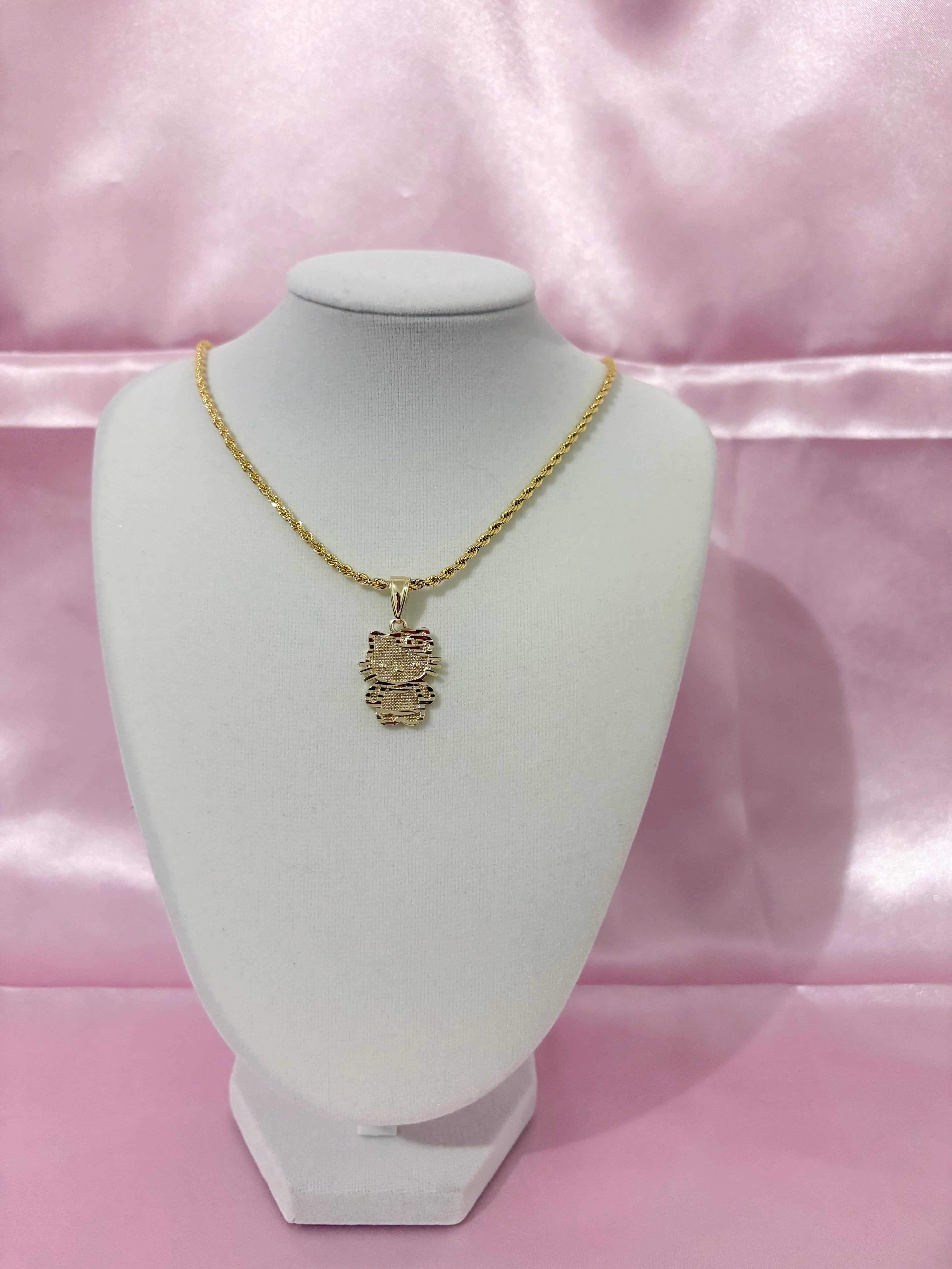 Hk Gold Full Body Necklace