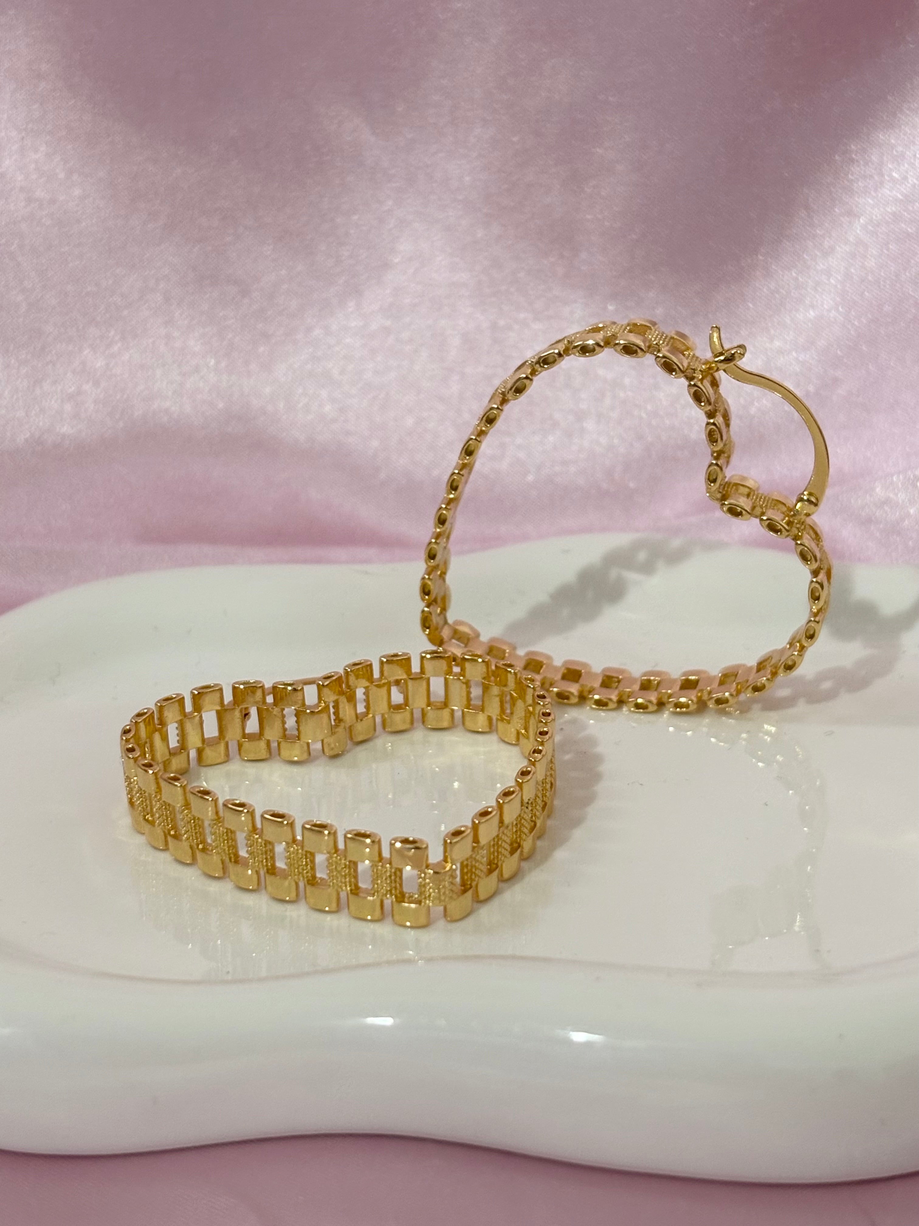 Rolx Hoop Earrings